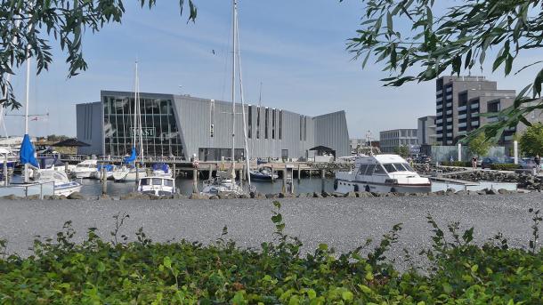 Kulturøen i midten af Nyhavn 1 og Nyhavn 2-Middelfart