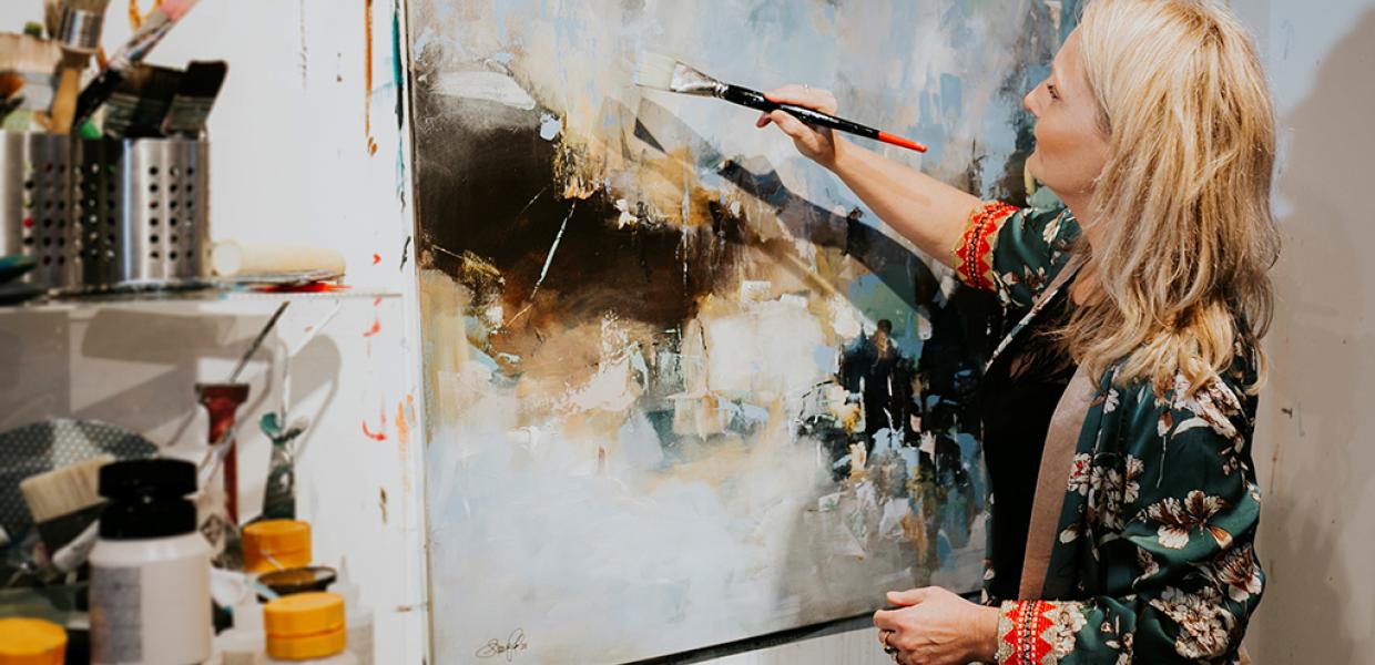 Gitte Ladefoged - Art Studio i Middelfart