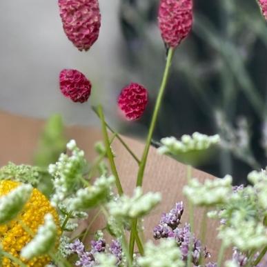 Smukke blomster i bundt i Middelfart