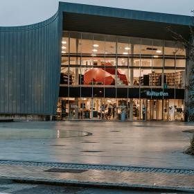 På Kulturøen kan du opleve biograf, bibliotek og restaurant